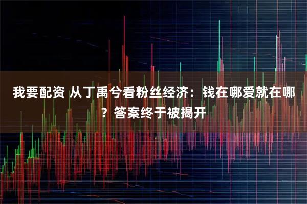 我要配资 从丁禹兮看粉丝经济：钱在哪爱就在哪？答案终于被揭开
